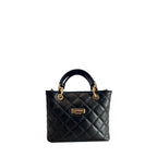 Baldinini Trend Black Leather Women Handbag