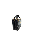 Baldinini Trend Black Leather Women Handbag