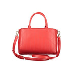 Mario Valentino Rosso Polyurethane Women's Bag