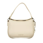 Mario Valentino Beige Polyurethane Women's Bag