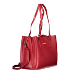 Mario Valentino Rosso Polyurethane Women's Bag