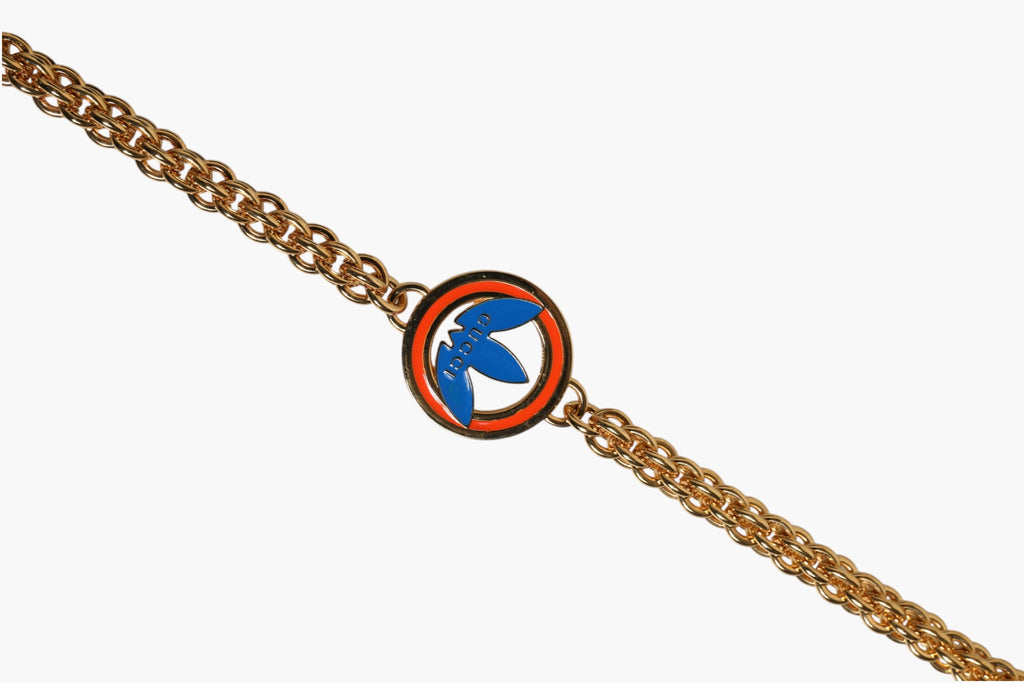 Gucci x Adidas Horsebit 1955  White Black Calfskin Leather Shoulder Bag