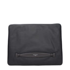 Dolce & Gabbana Gray Fabric Clutch Bag