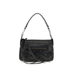 Balenciaga Black Lamb Ovis Aries Shoulder Bag