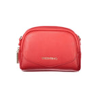 Mario Valentino Rosso Polyurethane Women's Bag with Adjustable Shoulder Strap