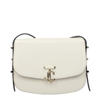 Jimmy Choo White Leather Crossbody Bag