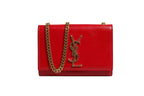 Saint Laurent Kate Red Leather Crossbody Bag