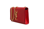 Saint Laurent Kate Red Leather Crossbody Bag