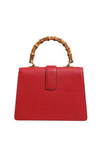 Gucci Dionysus Bamboo Medium Top Handle Bag White Blue Red