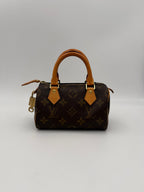 Louis Vuitton LOUIS VUITTON Nano Speedy Monogram Handbag