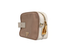 Prada Clay Gray Small Leather Shoulder Bag