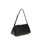 Calvin Klein Black Calf Leather Bos Taurus Handbag
