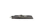Fendi Vitello Liberty Studded Coin Pouch Key Case Ardesia