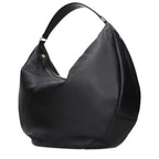 Jimmy Choo Black Leather Shoulder Bag