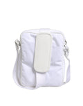 Dolce & Gabbana White Logo Plaque Crossbody Shoulder Borse Men Bag