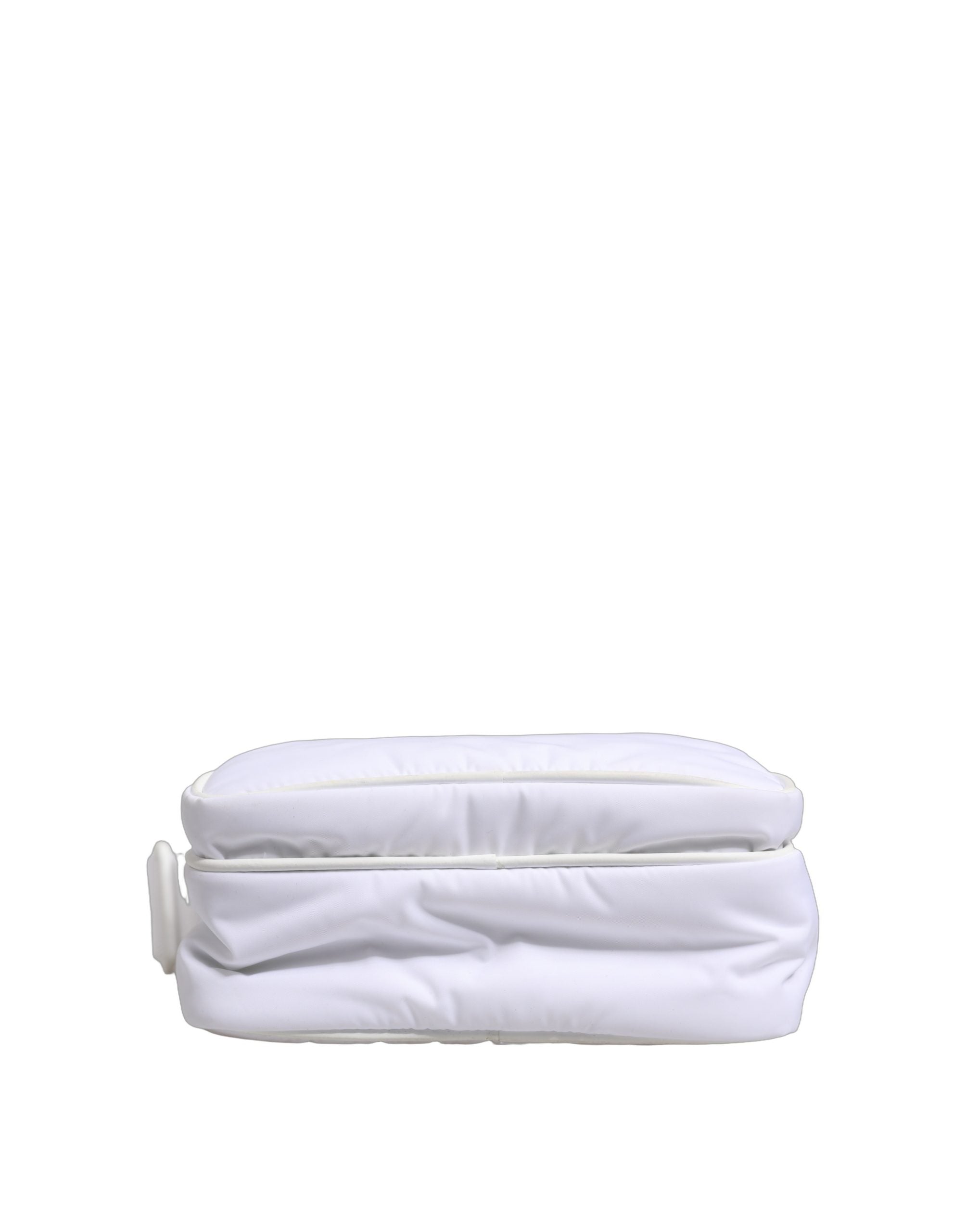 Dolce & Gabbana White Logo Plaque Crossbody Shoulder Borse Men Bag