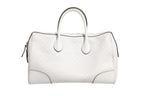 Gucci Medium Diamante Leather Boston Bag