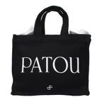 Patou Black Cotton Handbag