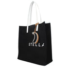 Stella McCartney Black Fabric Shoulder Bag