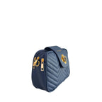Baldinini Trend Blue PU Women Crossbody Bag