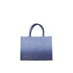 Dior Blue Calfskin Tote Bag