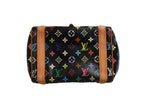 Louis Vuitton Black Monogram Multicolor Canvas Priscilla Handbag