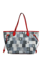 Louis Vuitton Neverfull Patchwork Monogram Denim Tote Bag