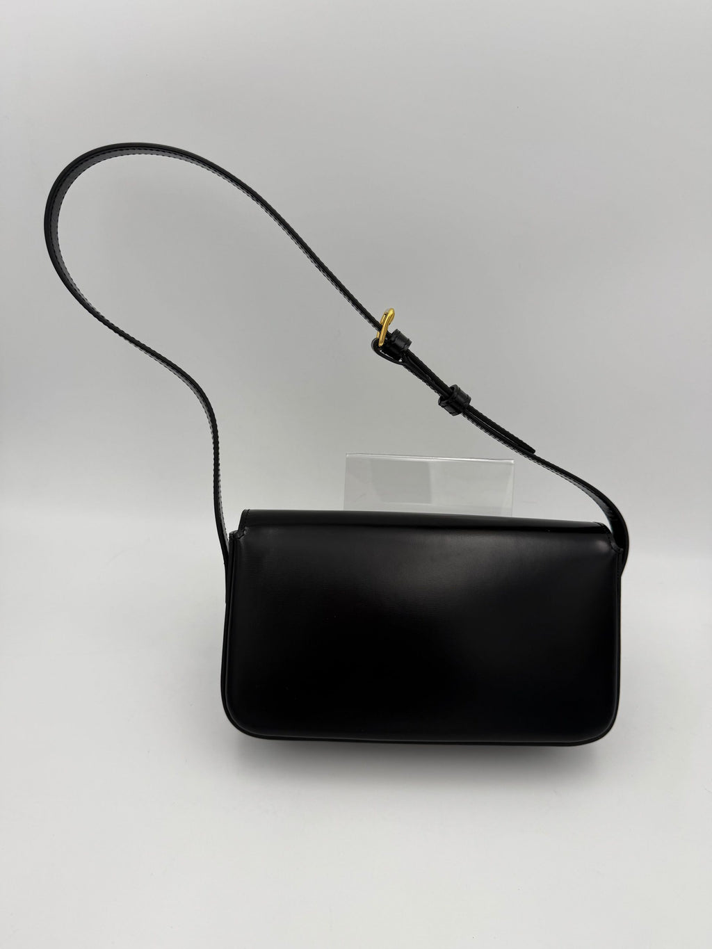 Celine CELINE CLAUDE TRIOMPHE Black Handbag