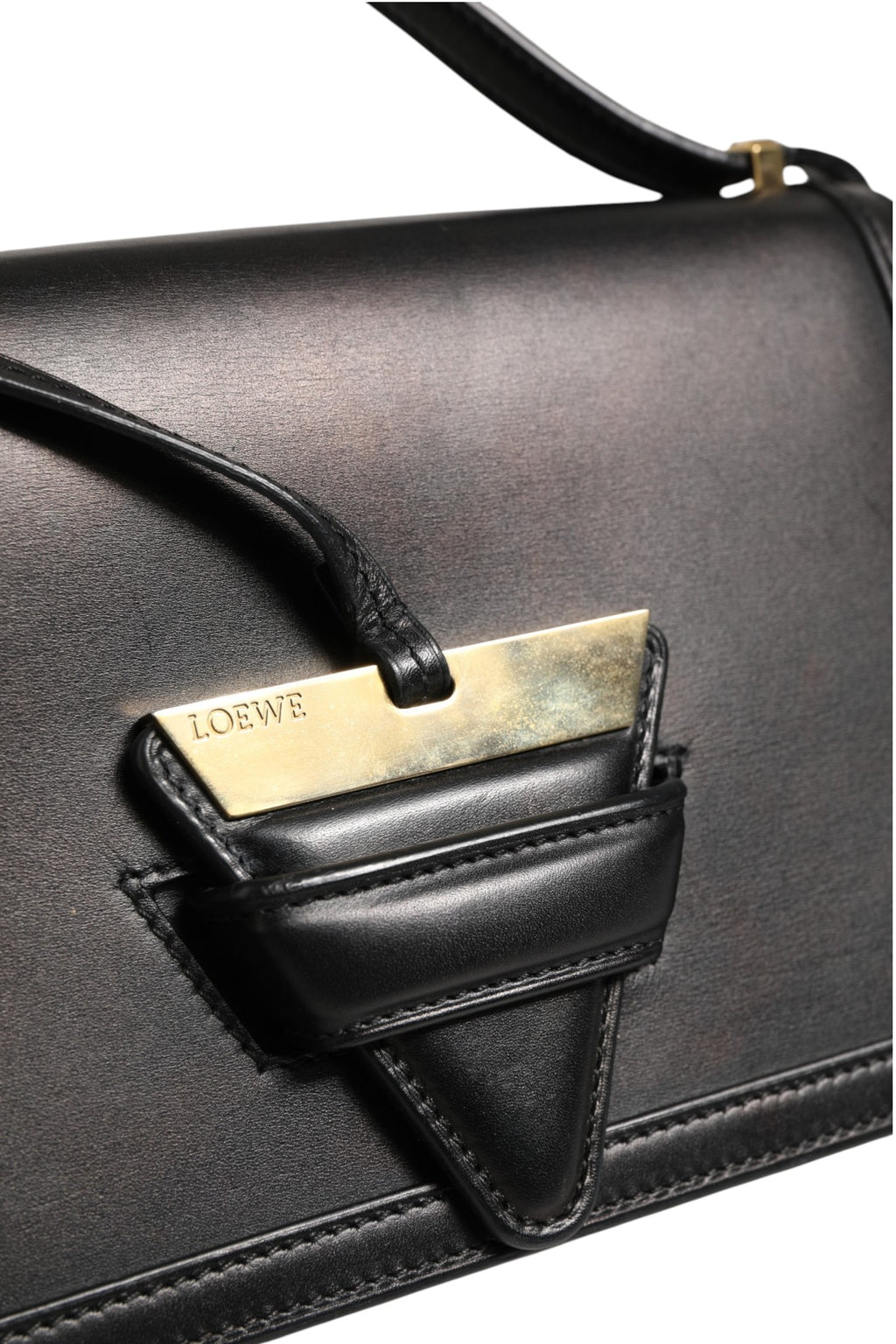 Loewe Barcelona Medium Leather Shoulder Bag