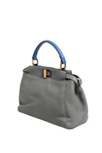 Fendi Mini Peekaboo Blue Grey