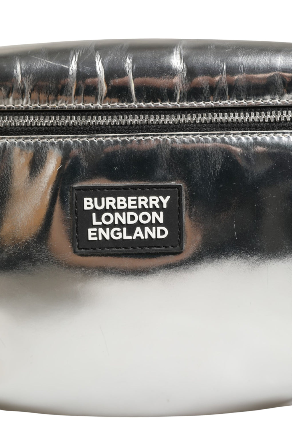 Burberry Belt bag Silver in Synthetic