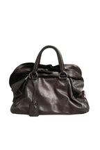Prada Metallic Nappa Leather Ruffle Shoulder Bag