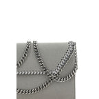 Stella McCartney Gray Polyester Shoulder Bag