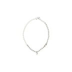 Alexander McQueen White Brass Necklace