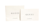 Gucci Nymphaea Bamboo Top Handle Leather Bag