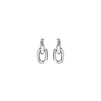Rabanne Silver Resin Earrings
