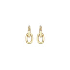 Rabanne Gold Resin Earrings