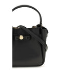 Tory Burch Black Calf Leather Bos Taurus Shoulder Bag