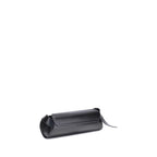 Jil Sander Black Calf Leather Bos Taurus Shoulder Bag