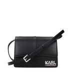 Karl Lagerfeld Black Polyethylene Crossbody Bag