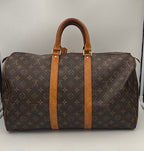 Louis Vuitton LOUIS VUITTON KEEPALL 45 Monogram Handbag