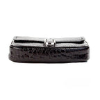 Marc Jacobs The Mini Shoulder Bag Black Embossed Leather Crossbody Bag