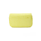 Marc Jacobs The Mini Shoulder Bag Yellow Embossed Leather Crossbody Bag