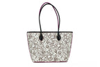 Dooney & Bourke Disney Medium Minnie Mouse Line Art Coated Cotton Tote Handbag