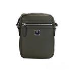 MCM Visetos Leather Camera Crossbody Bag