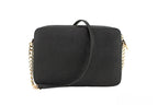 Michael Kors East West Crossbody Bag (Black/Gold)