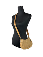 COACH Coach Teri Mini Shearling Fur Crossbody Bag