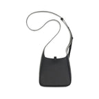 Tory Burch Black Calf Leather Bos Taurus Shoulder Bag