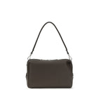 Fendi Brown Calf Leather Bos Taurus Shoulder Bag