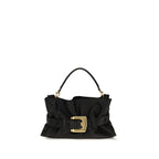 Balmain Black Calf Leather Bos Taurus Handbag